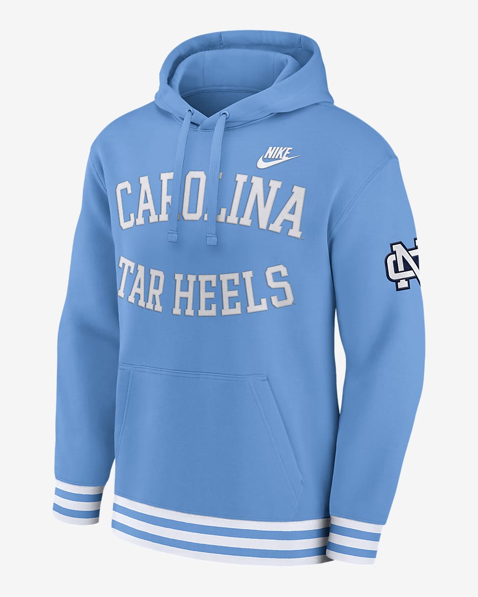 North Carolina Tar Heels Legacy Retro Men s Nike College Pullover Hoodie. Nike